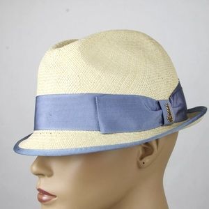 Gucci Straw Fedora Hat